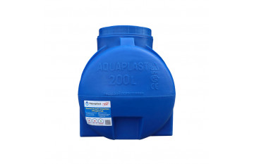 Ёмкость пластиковая для воды ОГ 200 литров Aquaplast цвет синий