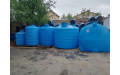 Овально-вертикальный бак AQUAPLAST 2000 л синий