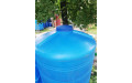 Овально-вертикальный бак AQUAPLAST 2000 л синий