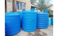 Овально-вертикальный бак AQUAPLAST 3000 л синий