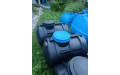 Ёмкость пластиковая для воды ОГ 350 литров Aquaplast цвет черный