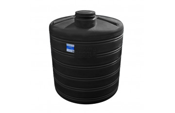 Ёмкость пластиковая для воды ОВ 3000 литров Aquaplast цвет черный