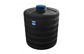 Ёмкость пластиковая для воды ТОВ 3000 литров Aquaplast цвет черный